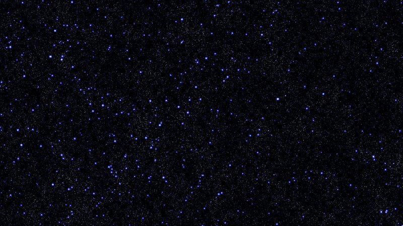 Stars in Night Sky — Black, Serene, Photograph, Night Sky