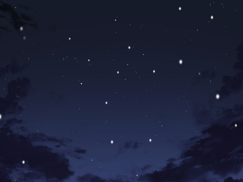 Stars in Night Sky — Blue