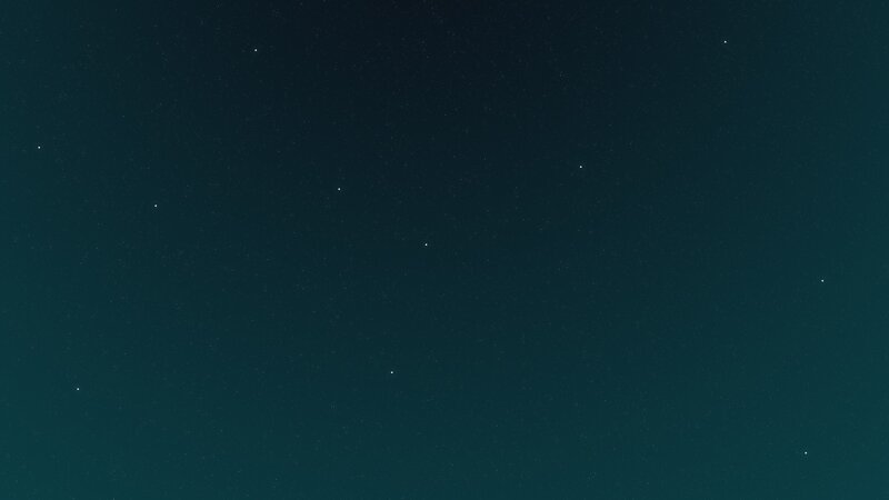 Stars in Night Sky — Dark Blue