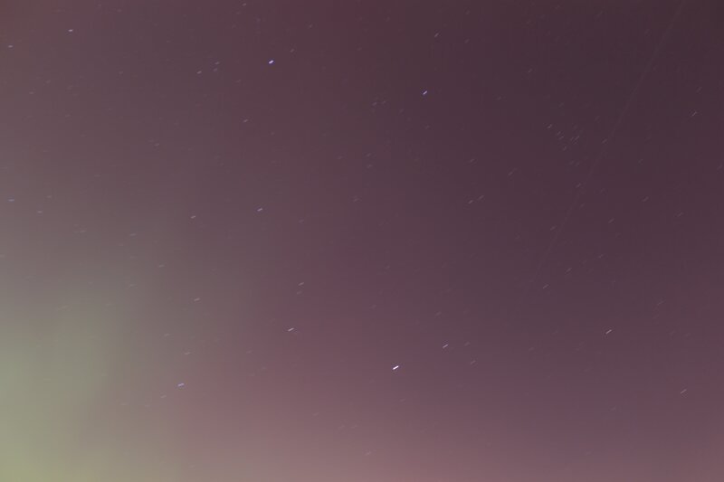 Stars in the night sky