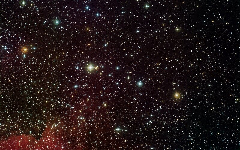 Stars in the night sky