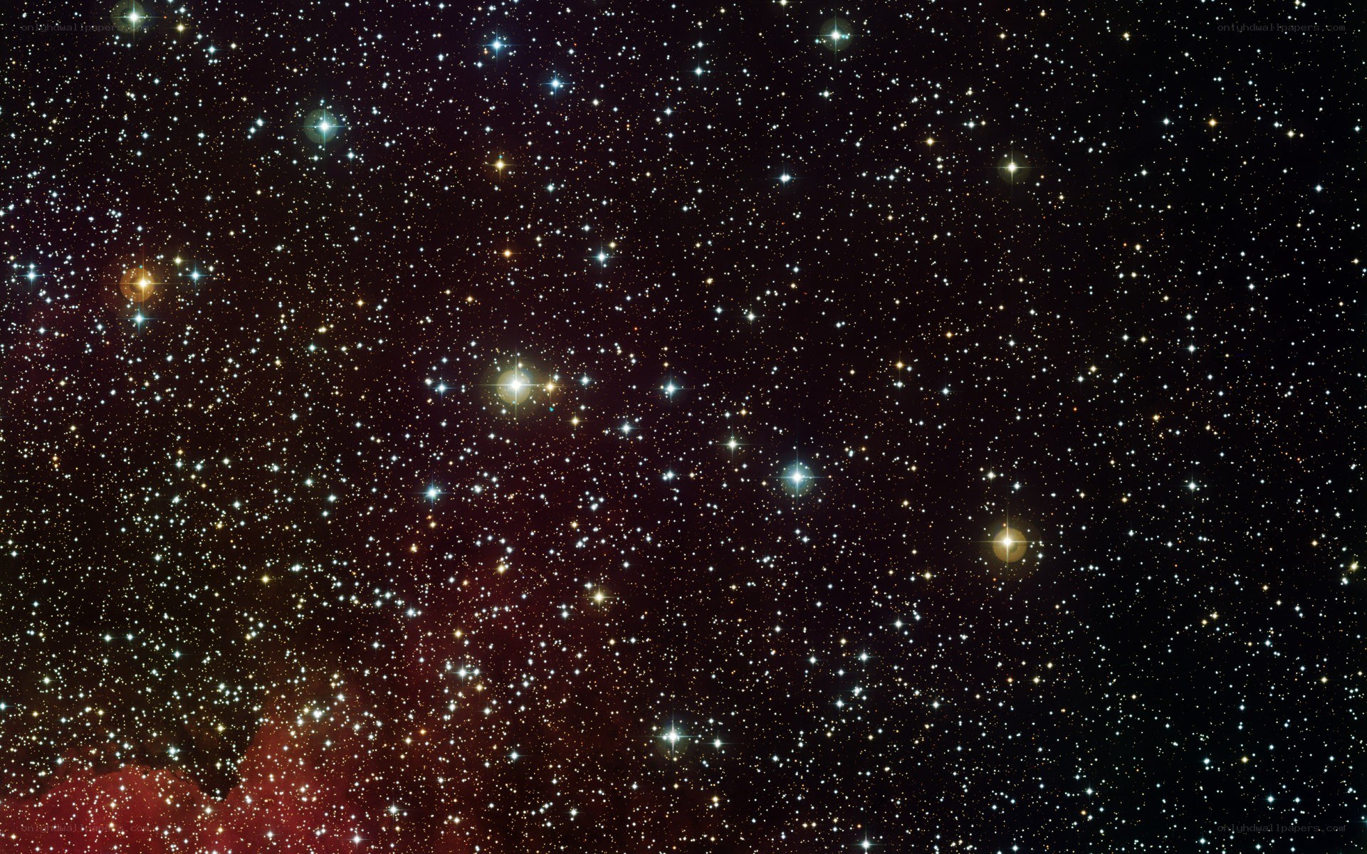 Stars in the night sky