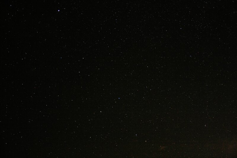 Stars in the night sky