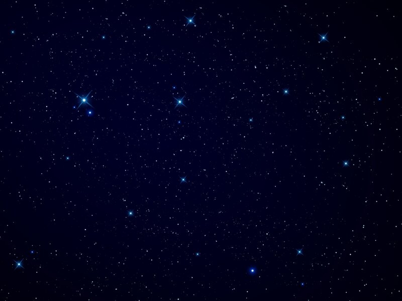 stars in the night sky