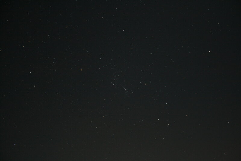 Stars in the night sky
