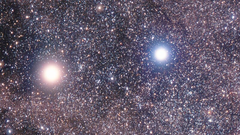 Stars in the night sky