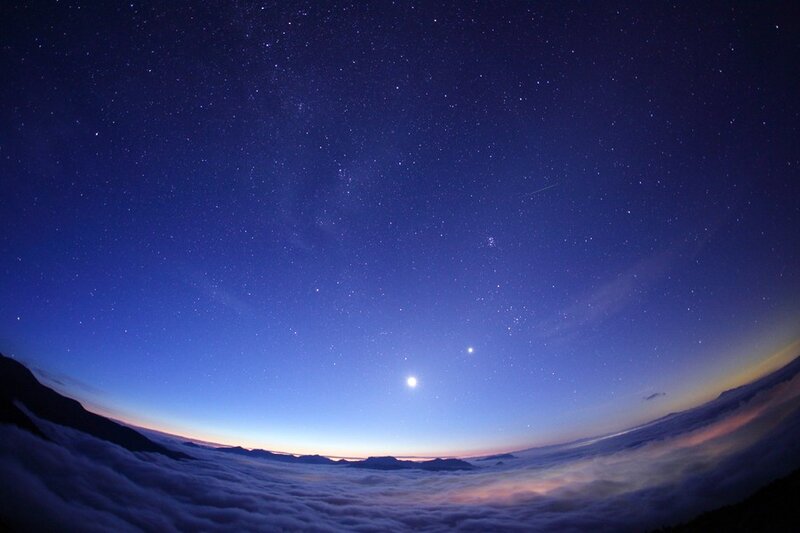 Stars over Clouds