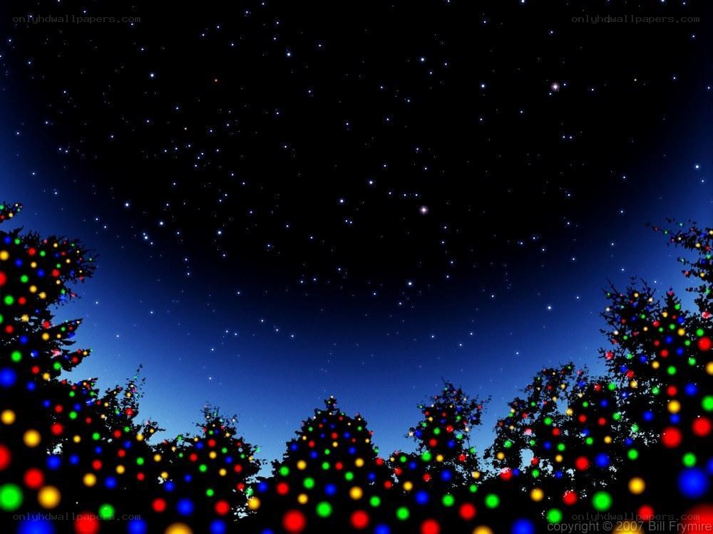 Stars over decorated trees