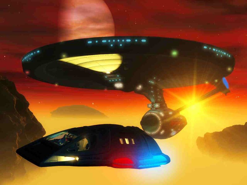 Starship and Shuttlecraft