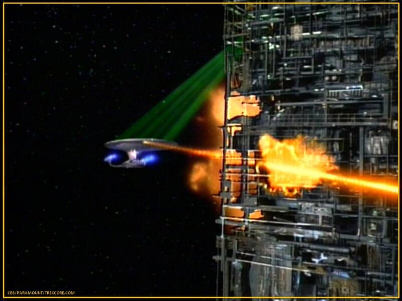 Starship Attacking Station