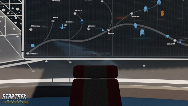 Starship Bridge Console — Black