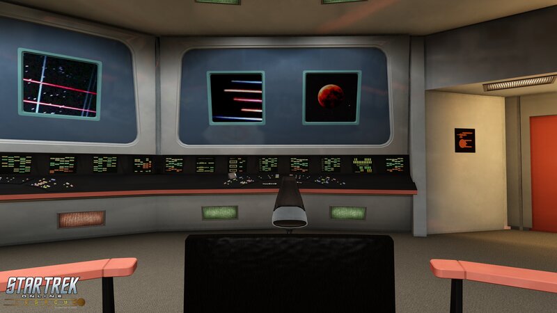 Starship Bridge Control Room — Gray