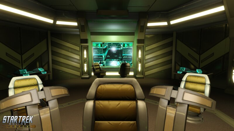 Starship Bridge Interior