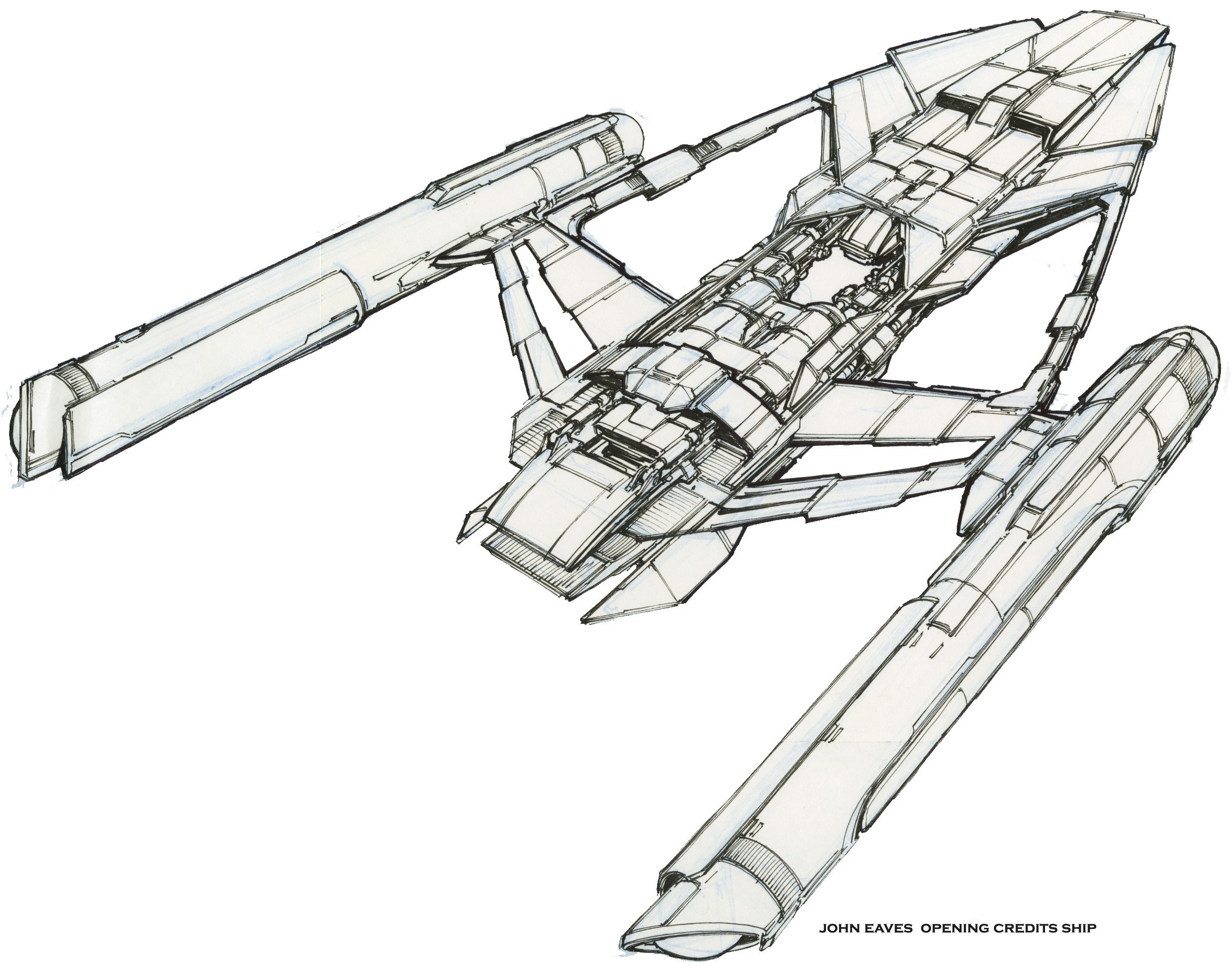 Starship concept art