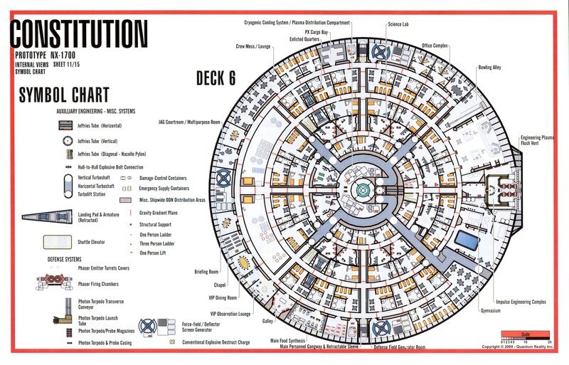Starship Deck Plan