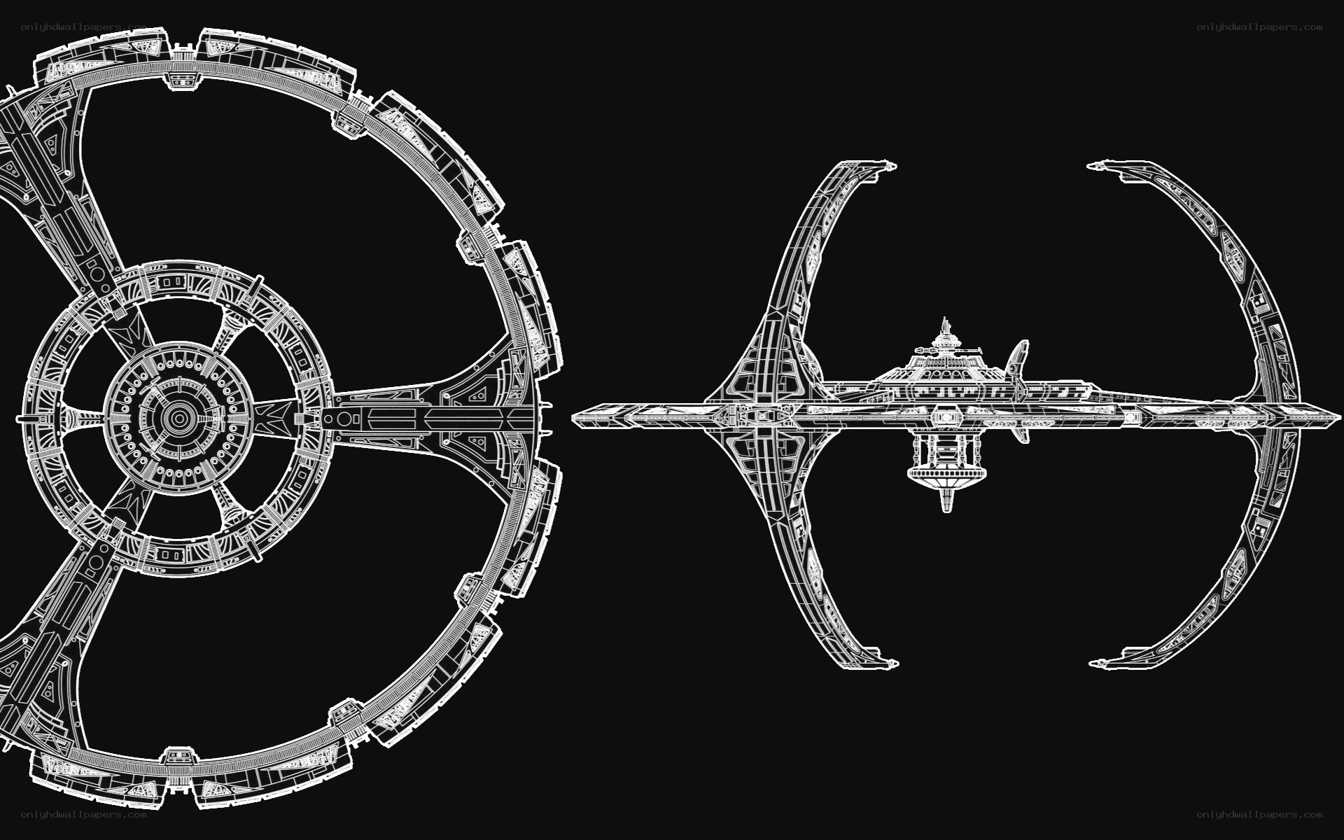Starship design schematics
