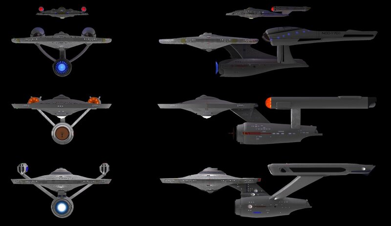 Starship design variations