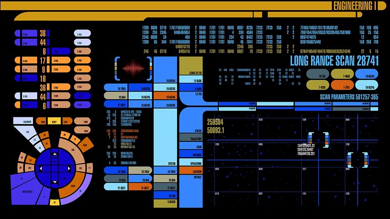 Starship Engineering Console