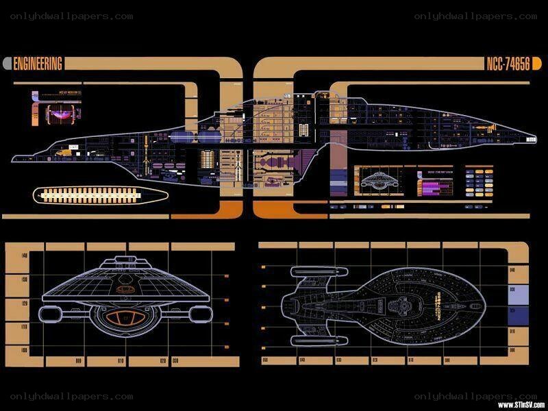 Starship engineering schematics