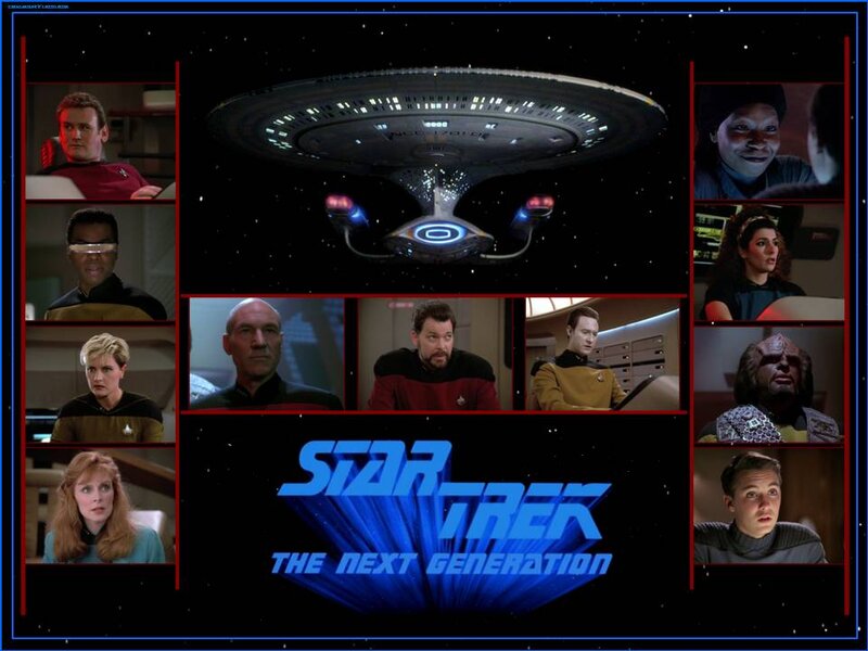 Starship Enterprise — Black, Dramatic, Night, Photograph, Crew Members, Spaceship, Starfield