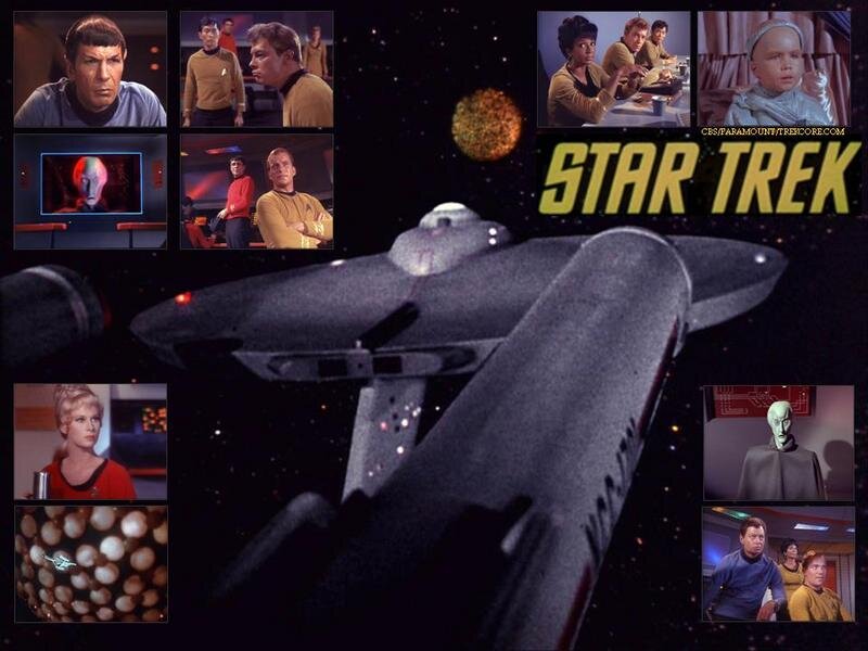 Starship Enterprise — Black, Dramatic, Night, Photograph, Spock