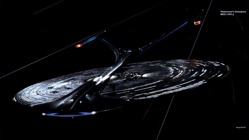 Starship Enterprise — Black