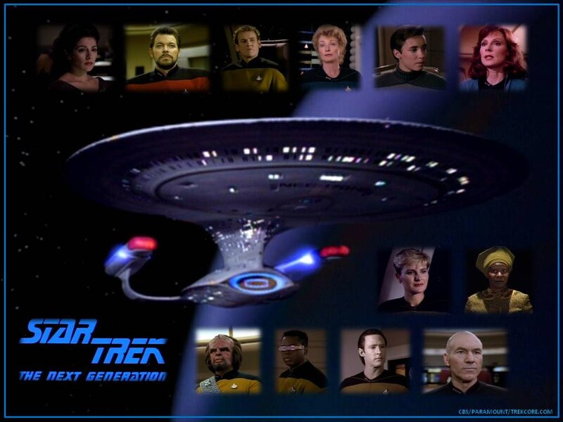Starship Enterprise — Blue