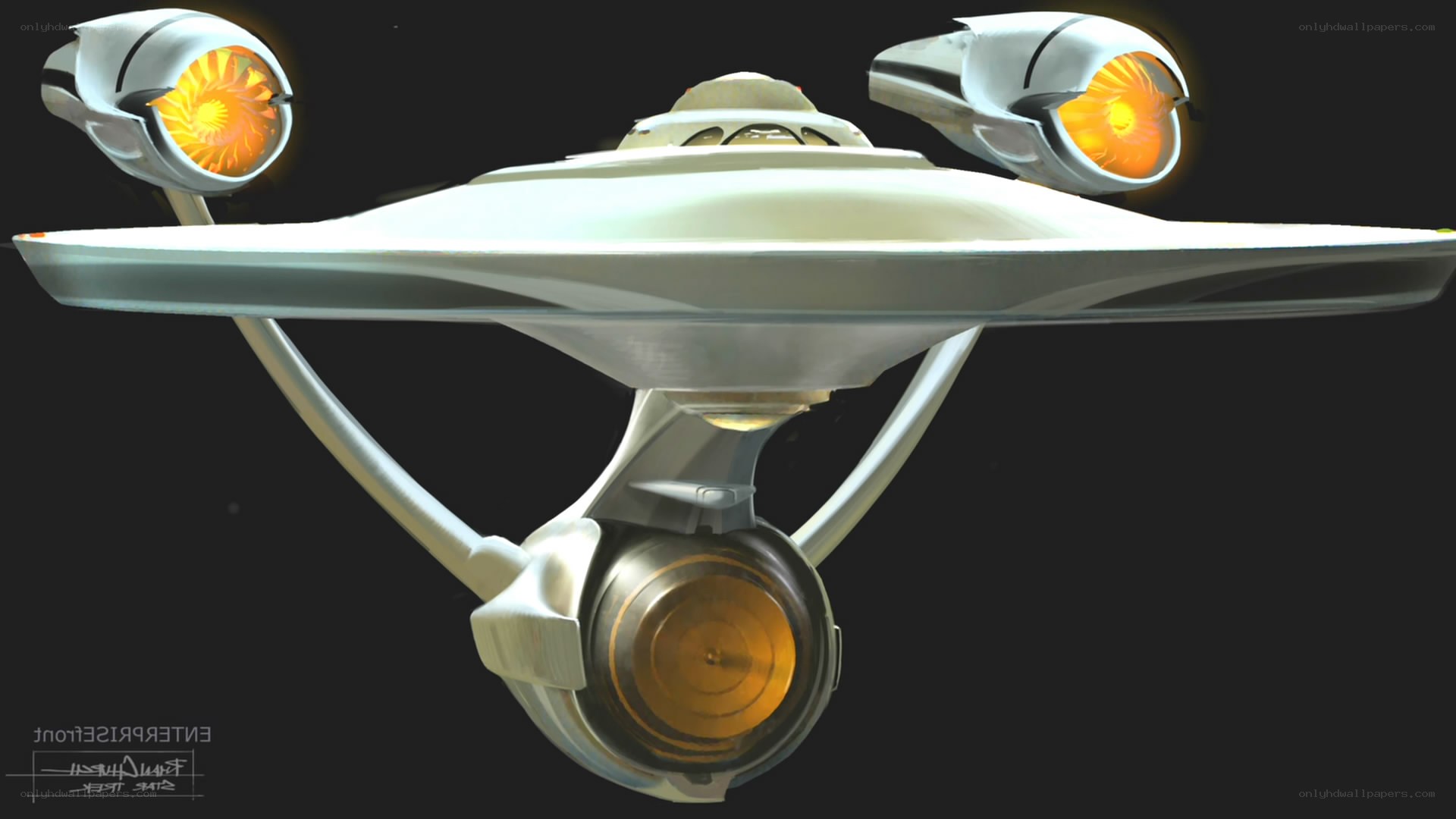 Starship Enterprise concept art