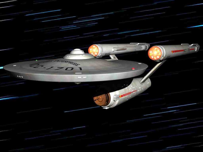 Starship Enterprise — Gray, Dynamic
