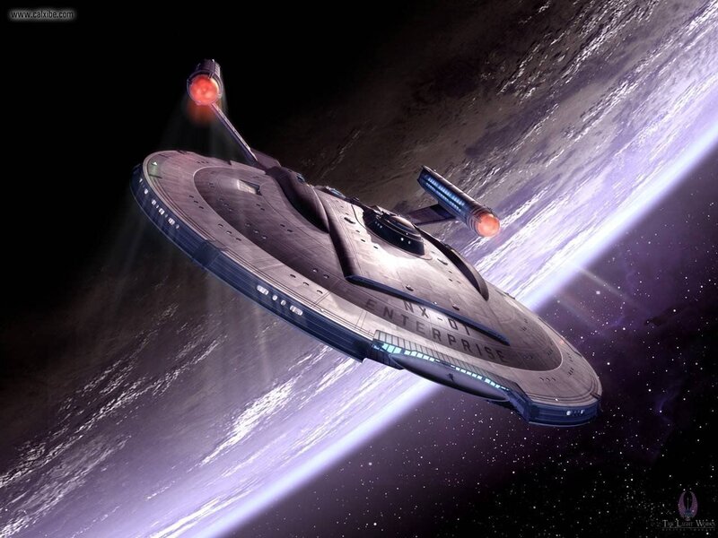 Starship Enterprise — Gray