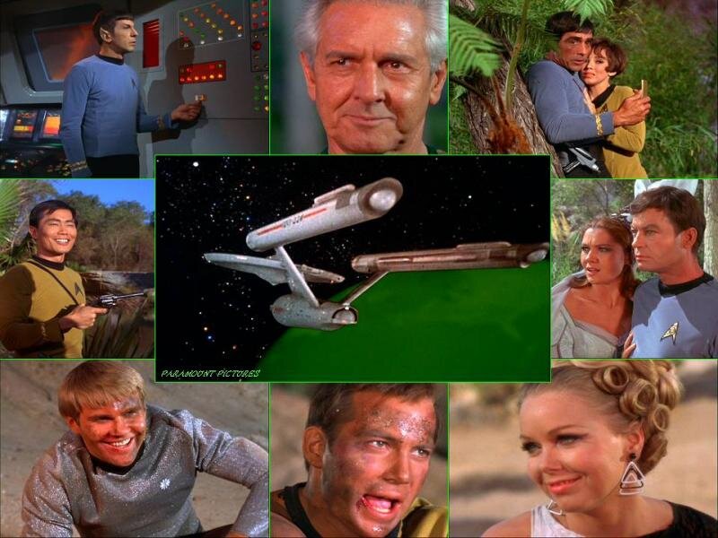 Starship Enterprise Model — Green