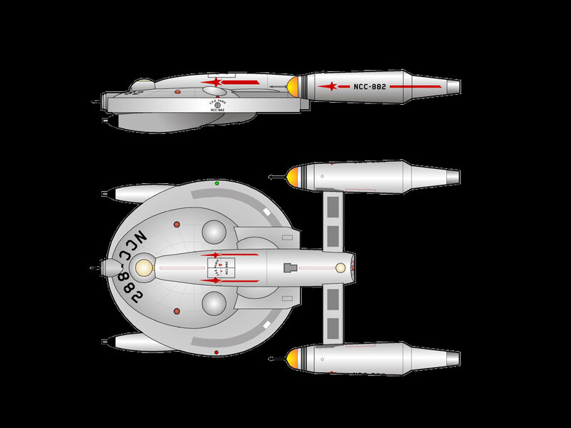Starship Enterprise NCC-882