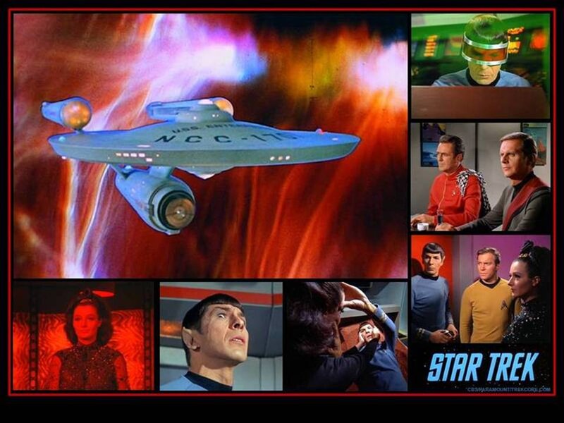 Starship Enterprise — Red, Dramatic