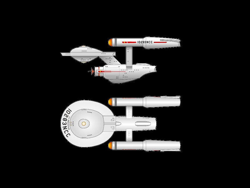 Starship Enterprise views