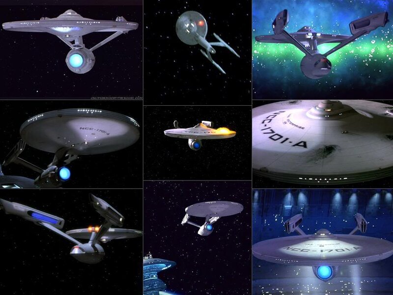 Starship Enterprise — White