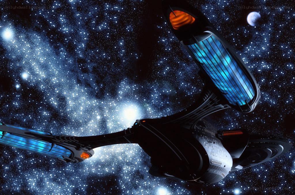 Starship in deep space