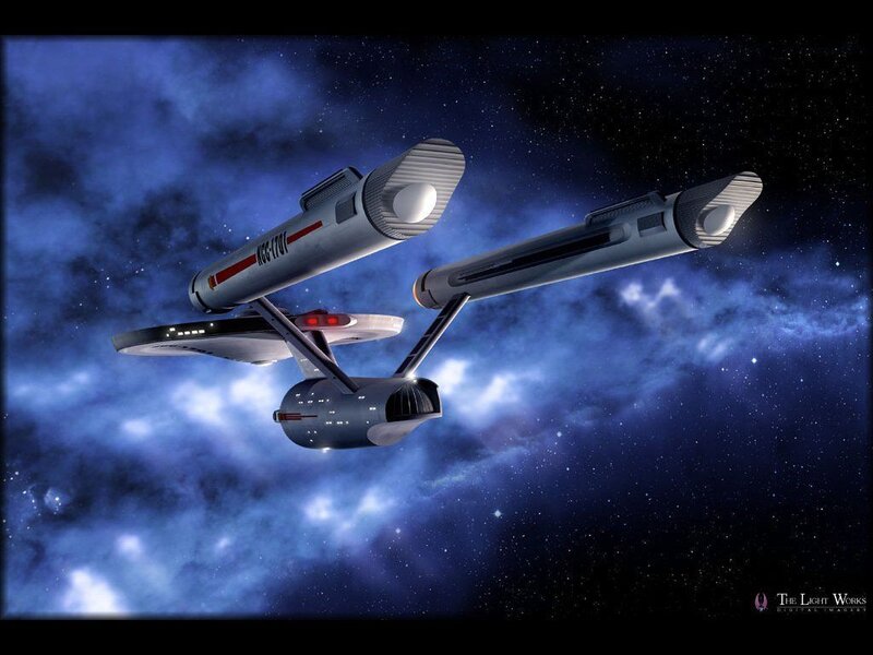 Starship in deep space
