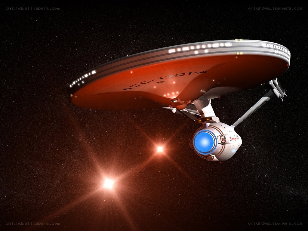 Starship in deep space