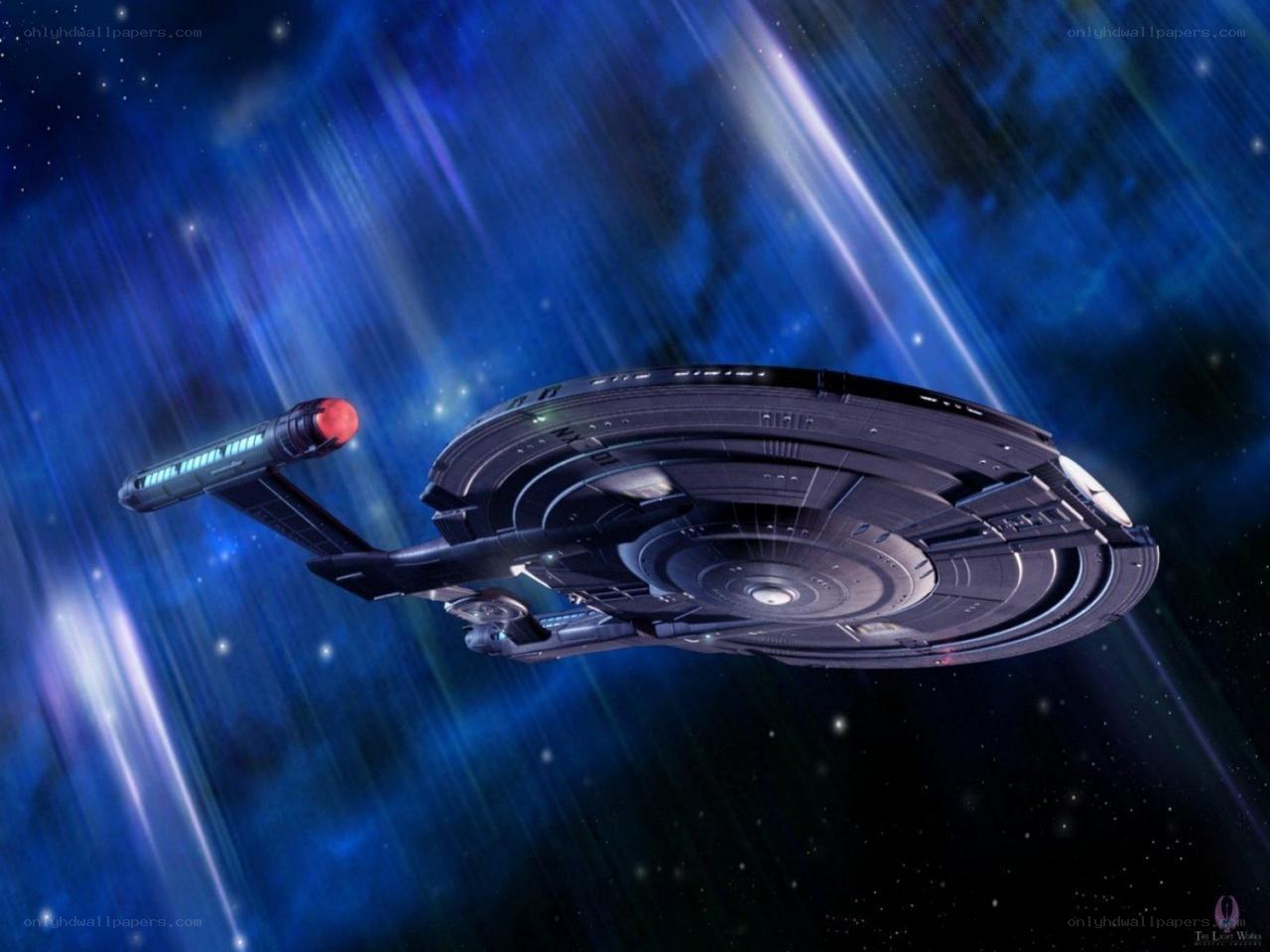 Starship in deep space