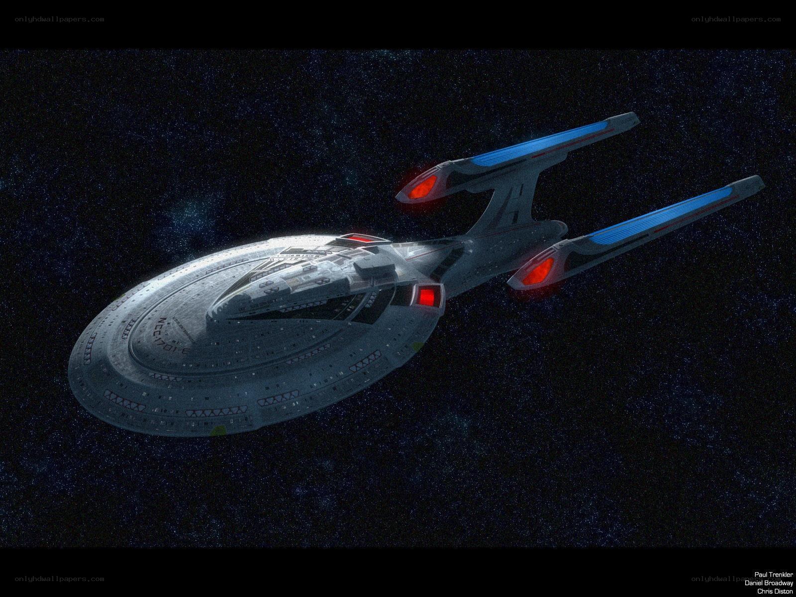 Starship in deep space