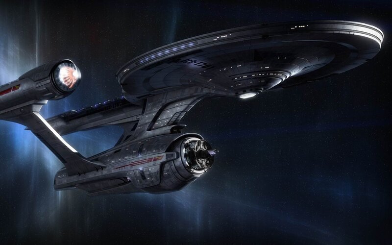 Starship in deep space