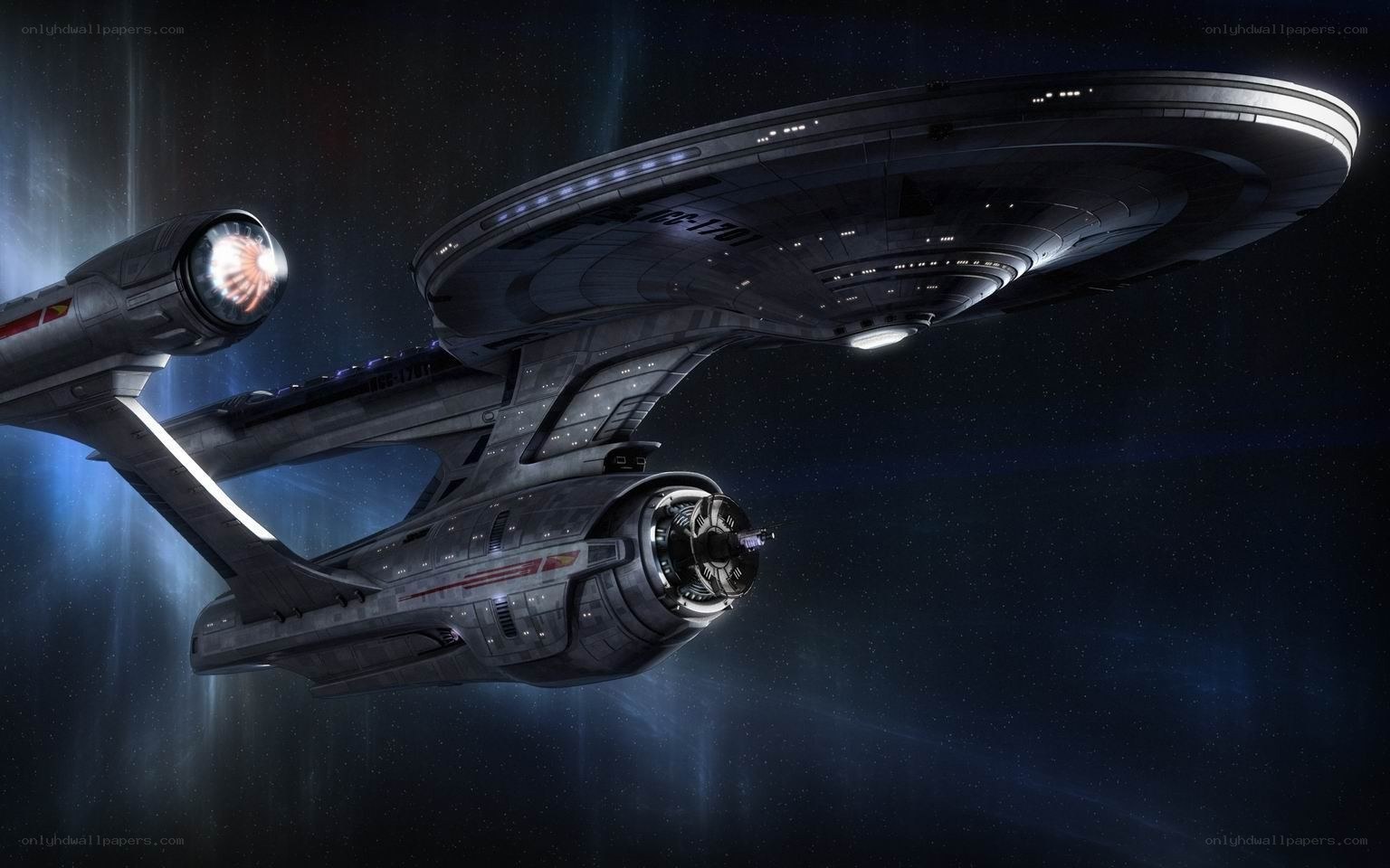 Starship in deep space