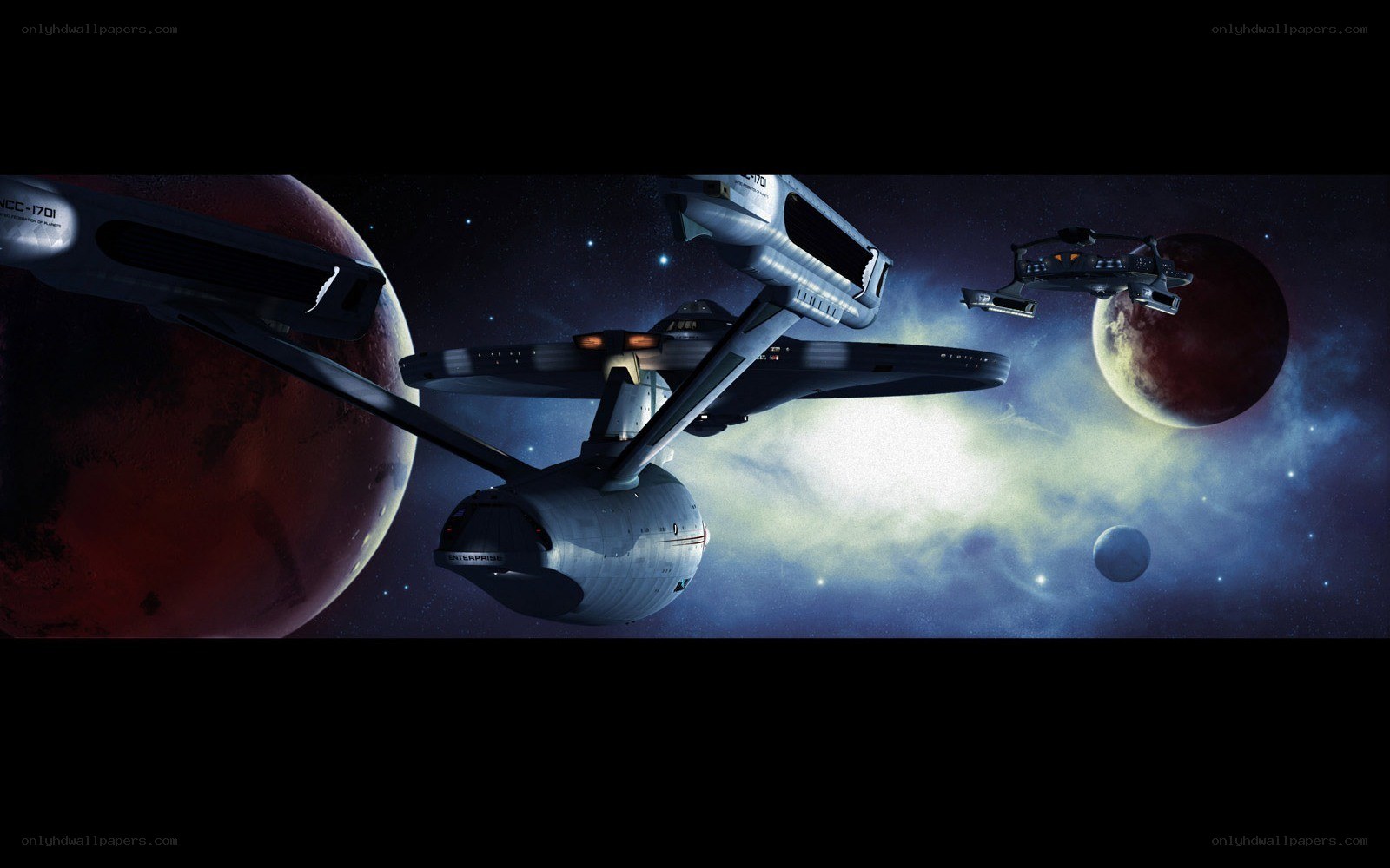 Starship in deep space