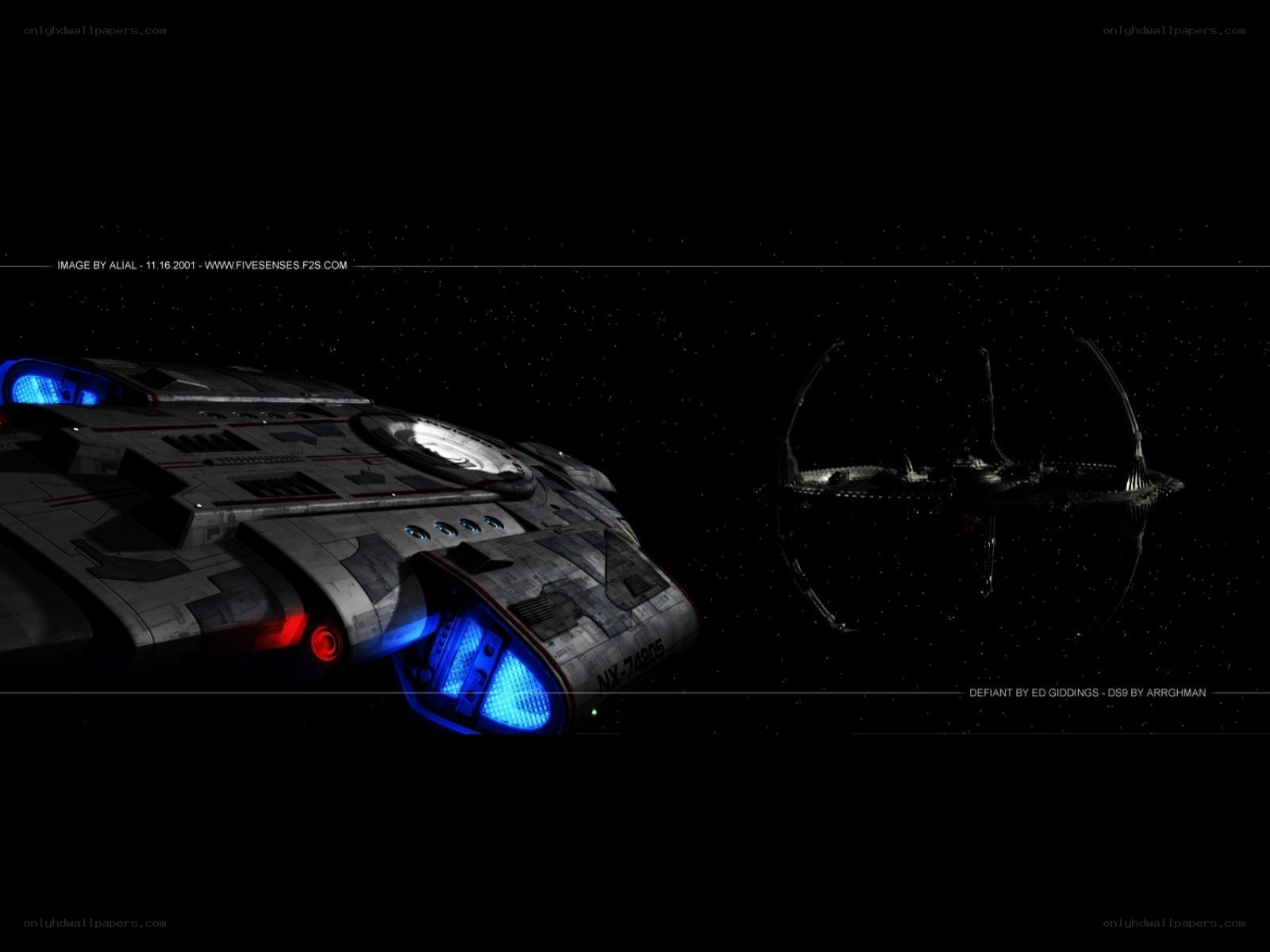 Starship in deep space