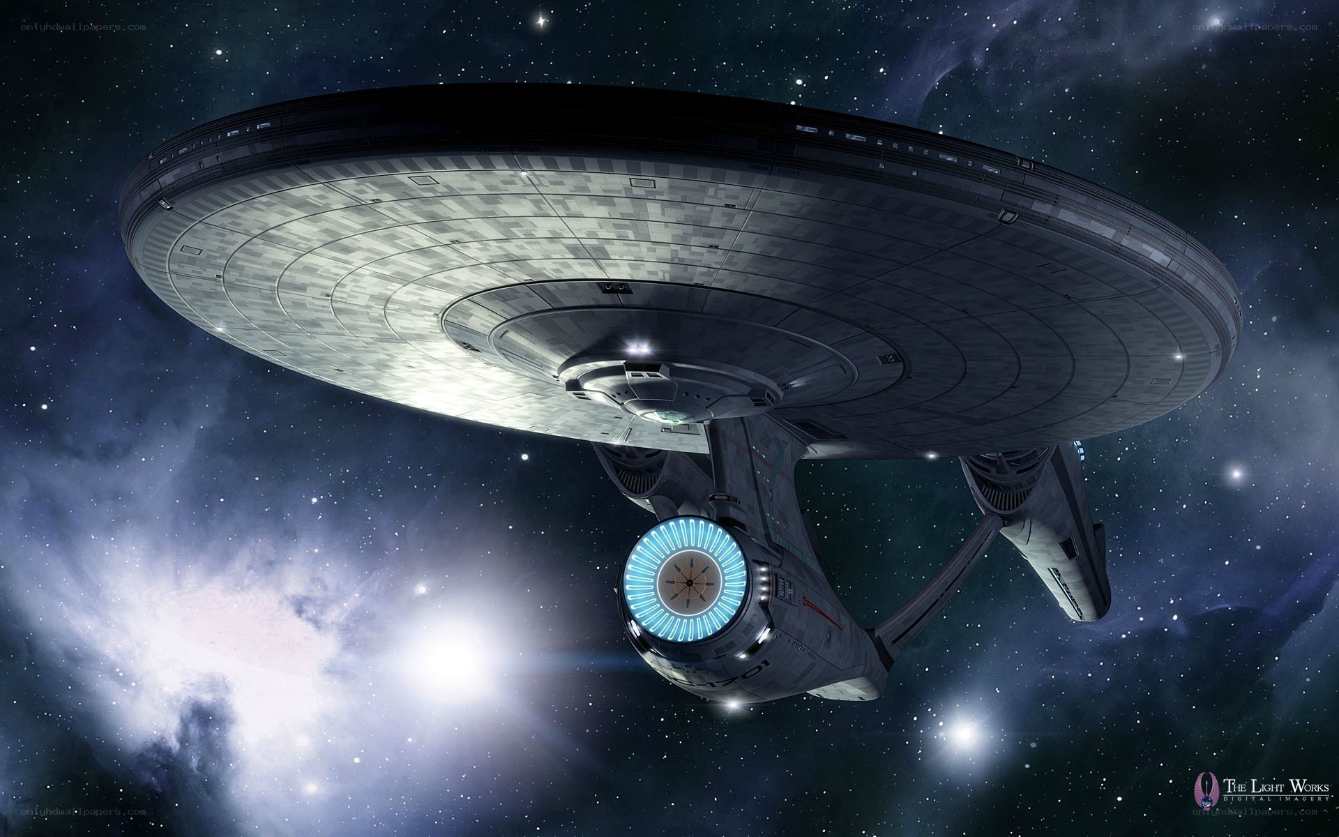 Starship in deep space