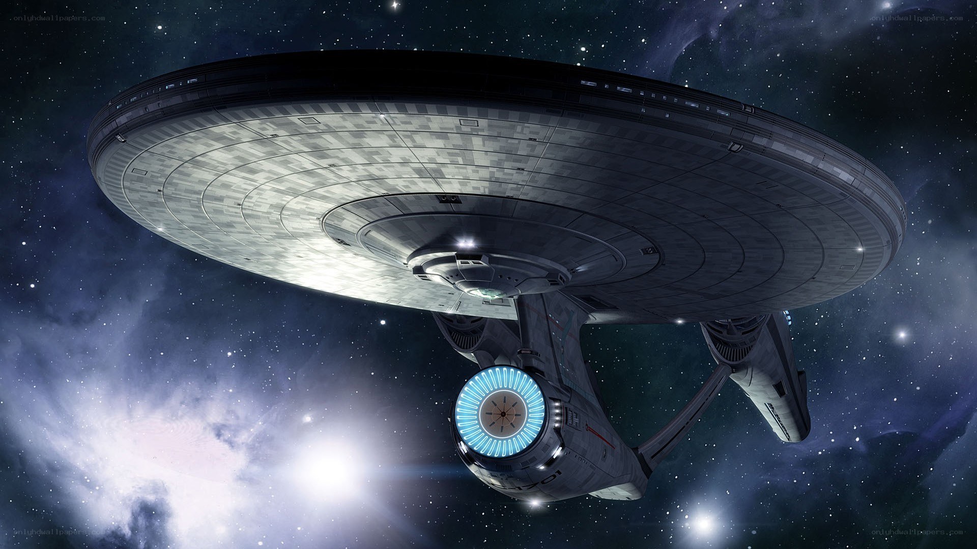 Starship in deep space