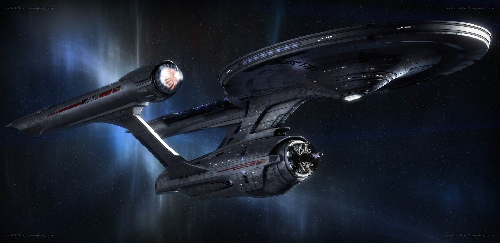 Starship in deep space