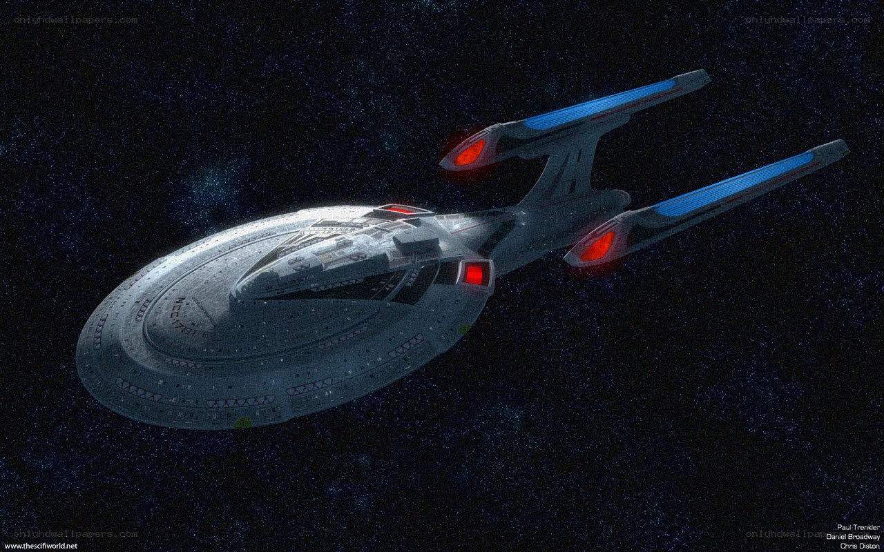 Starship in deep space