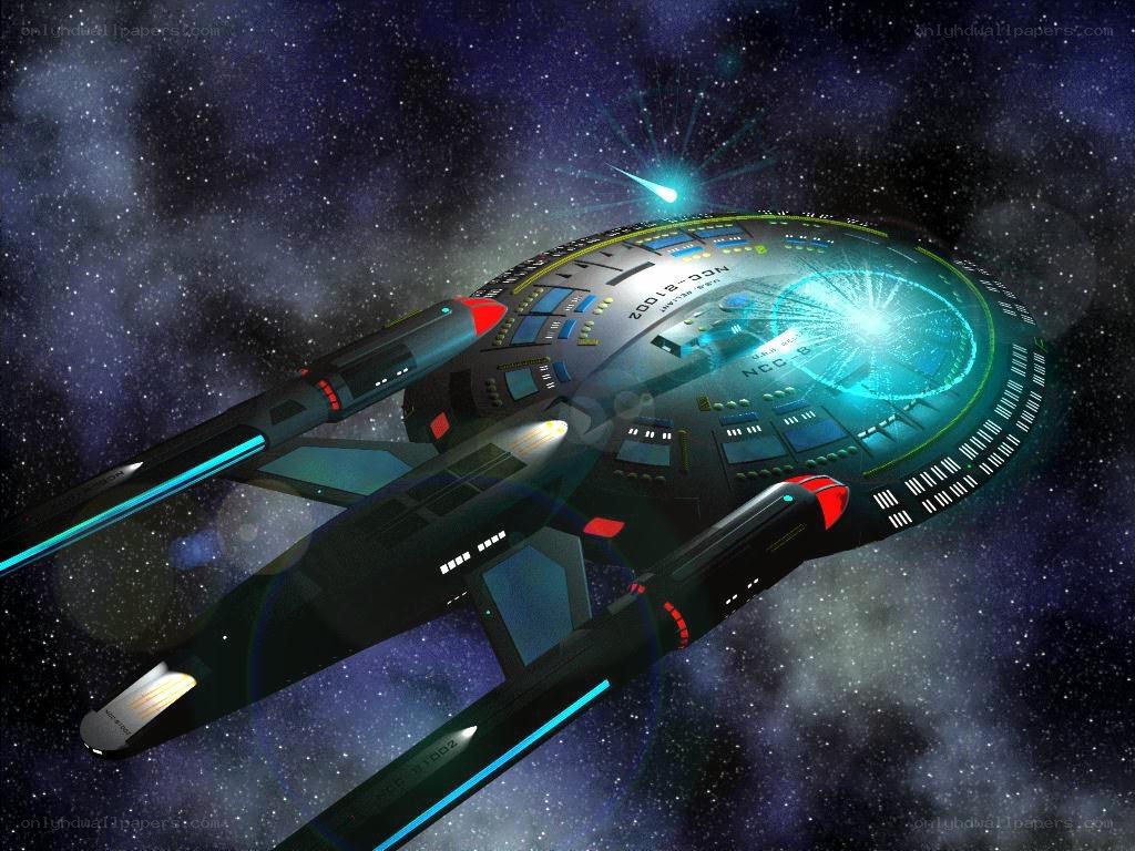 Starship in deep space
