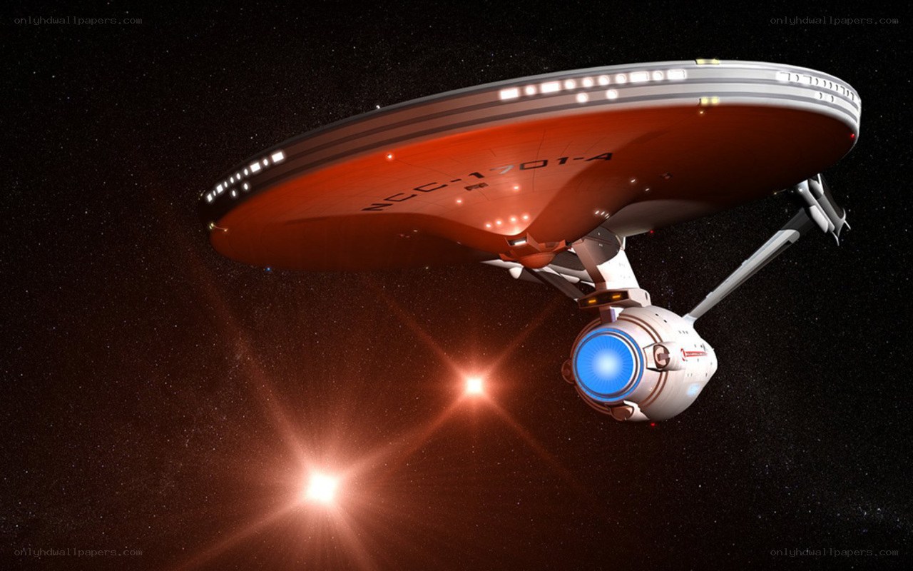 Starship in deep space